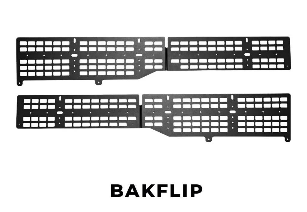 05-23 Toyota Tacoma Side Bed Molle System Fits With BAKflip Cover