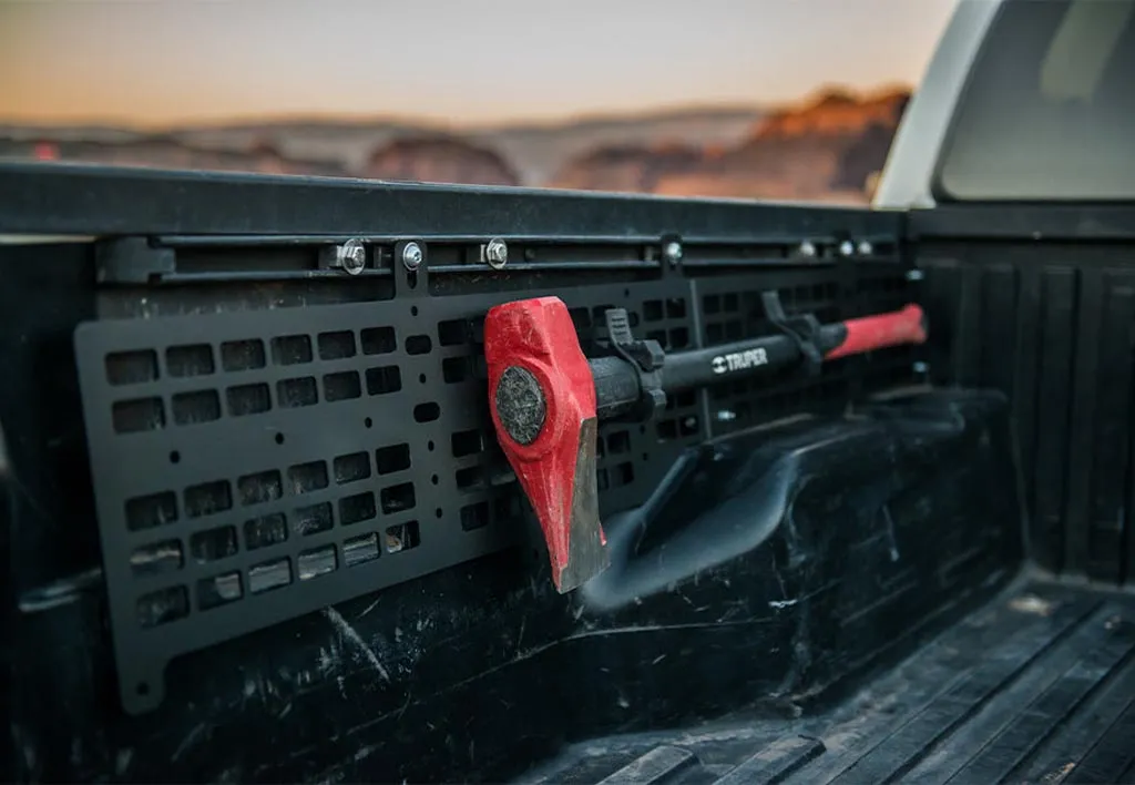 05-23 Toyota Tacoma Side Bed Molle System Fits With BAKflip Cover