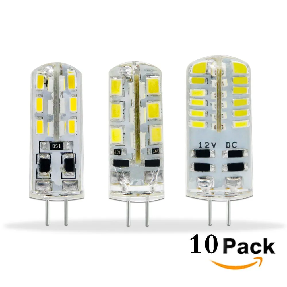 10pcs/lot G4 Led Lamp DC 12V SMD 2835 3014 Angle Luz Bombillas Lamparas de LED Light Bulb Spotlight Lamps