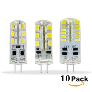 10pcs/lot G4 Led Lamp DC 12V SMD 2835 3014 Angle Luz Bombillas Lamparas de LED Light Bulb Spotlight Lamps