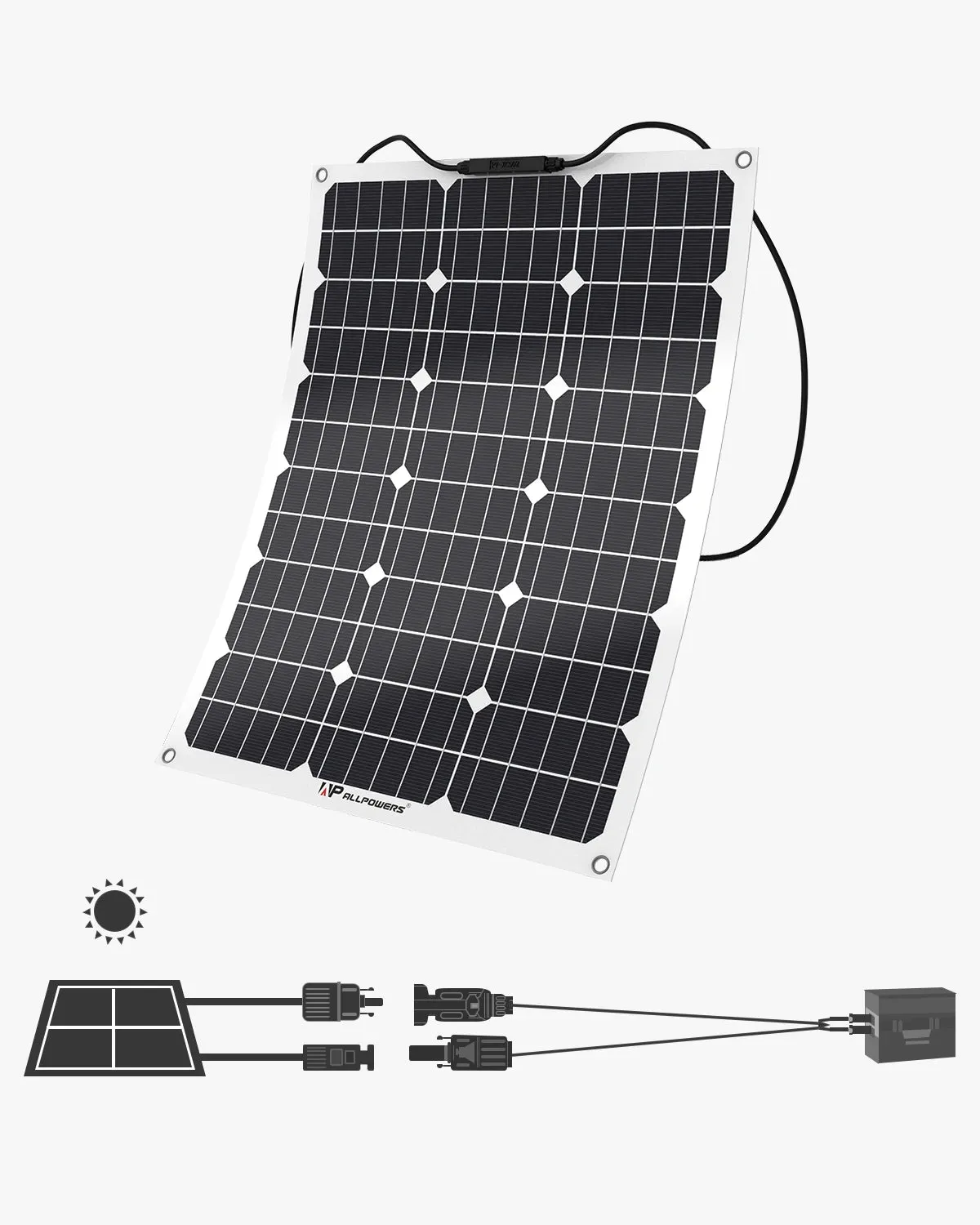 16Awg Solar Extension Cable For Portable Power Stations