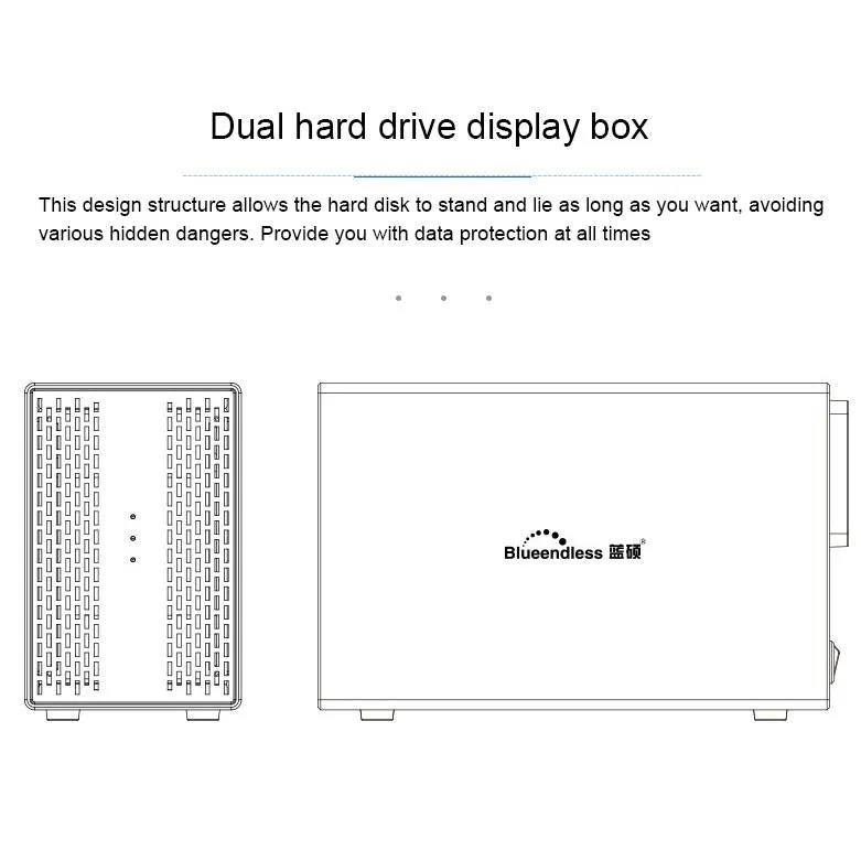 2 Bay 3.5 Raid Hdd External Enclosure