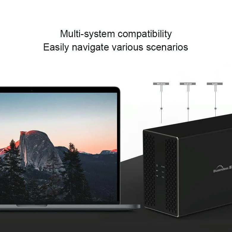 2 Bay 3.5 Raid Hdd External Enclosure
