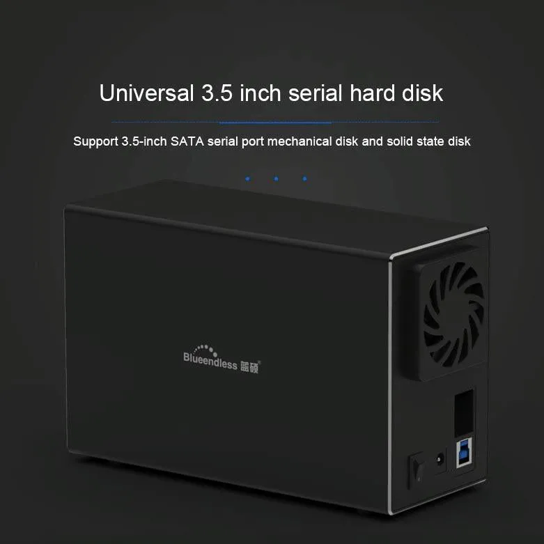 2 Bay 3.5 Raid Hdd External Enclosure