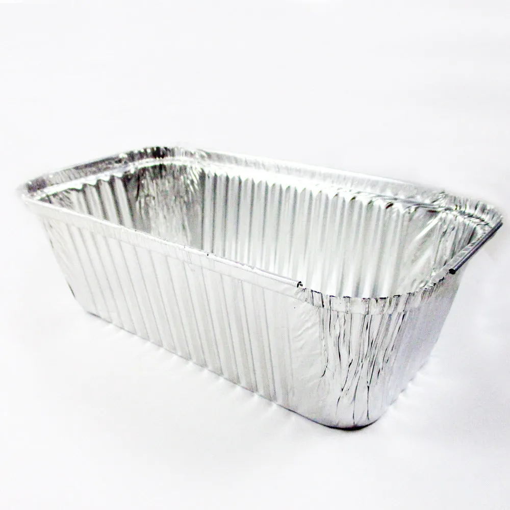 24 Pack 3 Lb Aluminum Foil Loaf Pan Disposable Bread Container Baking Tins New !