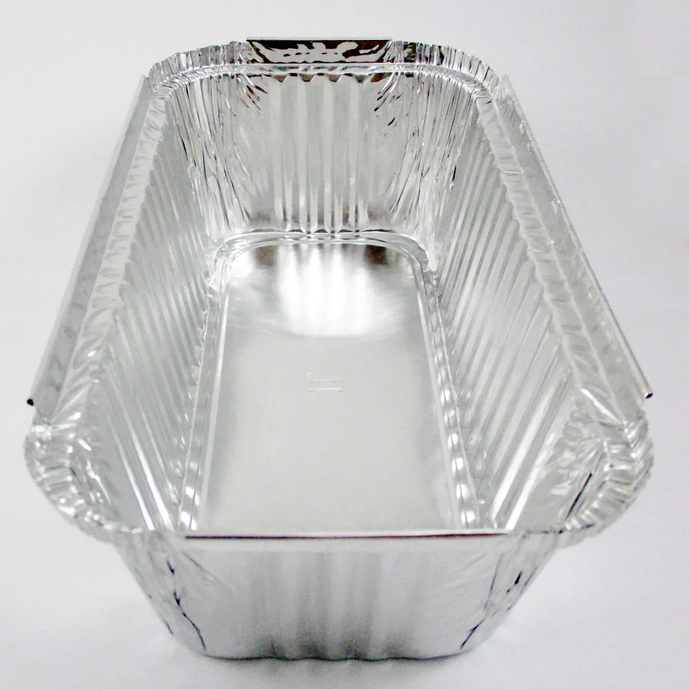 24 Pack 3 Lb Aluminum Foil Loaf Pan Disposable Bread Container Baking Tins New !