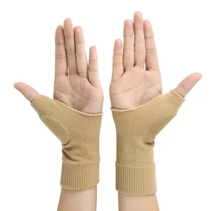 2pcs/pair Sports Hand Wrist Thumb Compression Gloves for Sprain Relief, Arthritis, Tenosynovitis