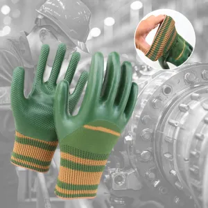  49% OFF Rubber Coated Work Gloves with Knit Wrist Cuff