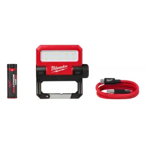 550 Lumens LED REDLITHIUM USB Pivoting Flood Light