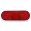 6" Oval S/T/T Red LED Stop, Turn & Tail Lamps | LED60R
