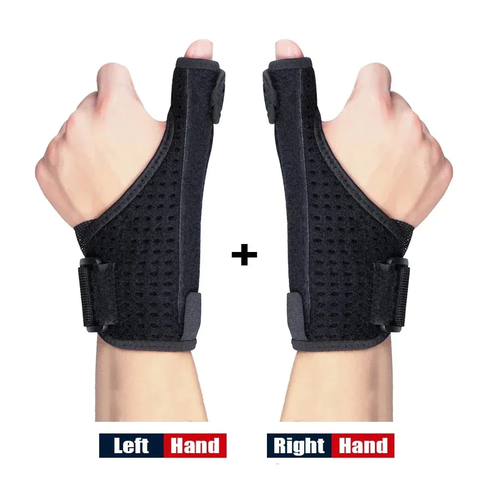 Adjustable Breathable Thumb Brace Gloves with Steel Bar for Tenosynovitis Arthritis