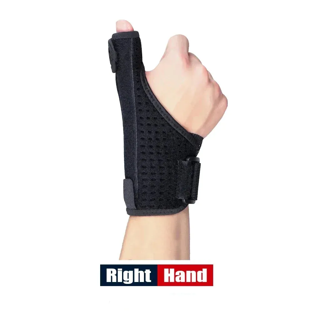 Adjustable Breathable Thumb Brace Gloves with Steel Bar for Tenosynovitis Arthritis