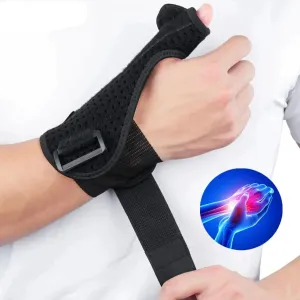 Adjustable Breathable Thumb Brace Gloves with Steel Bar for Tenosynovitis Arthritis