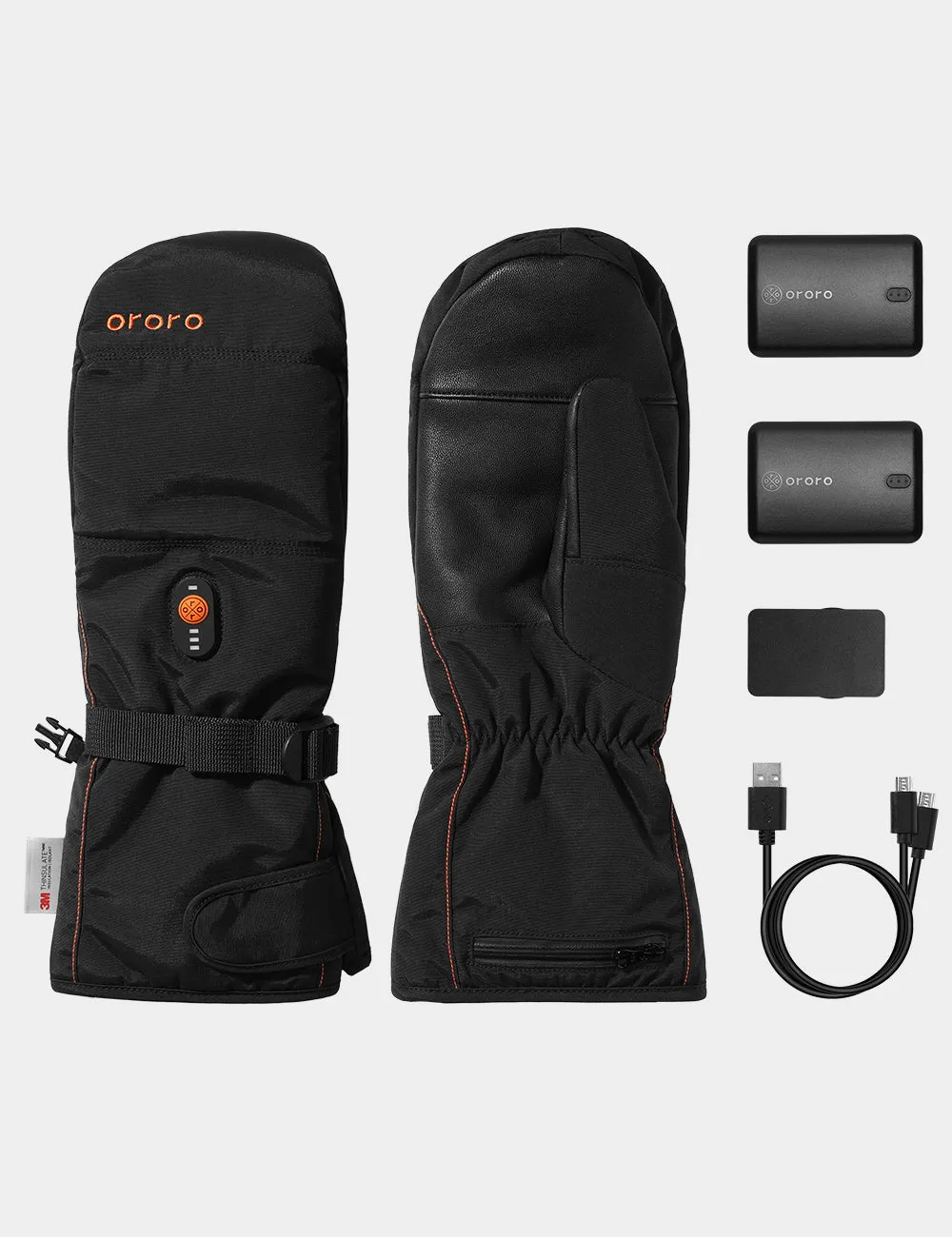 Amsterdam Unisex Heated Mittens 2.0