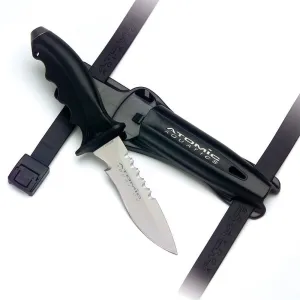 Atomic Aquatics Ti6 Titanium Dive Pointed Knife