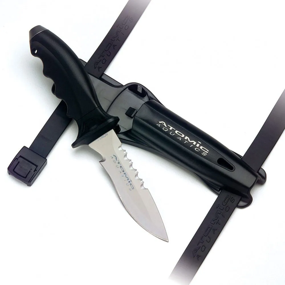 Atomic Aquatics Ti6 Titanium Dive Pointed Knife