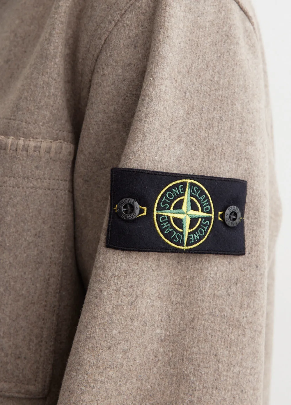Blanket Stitch Wool Jacket