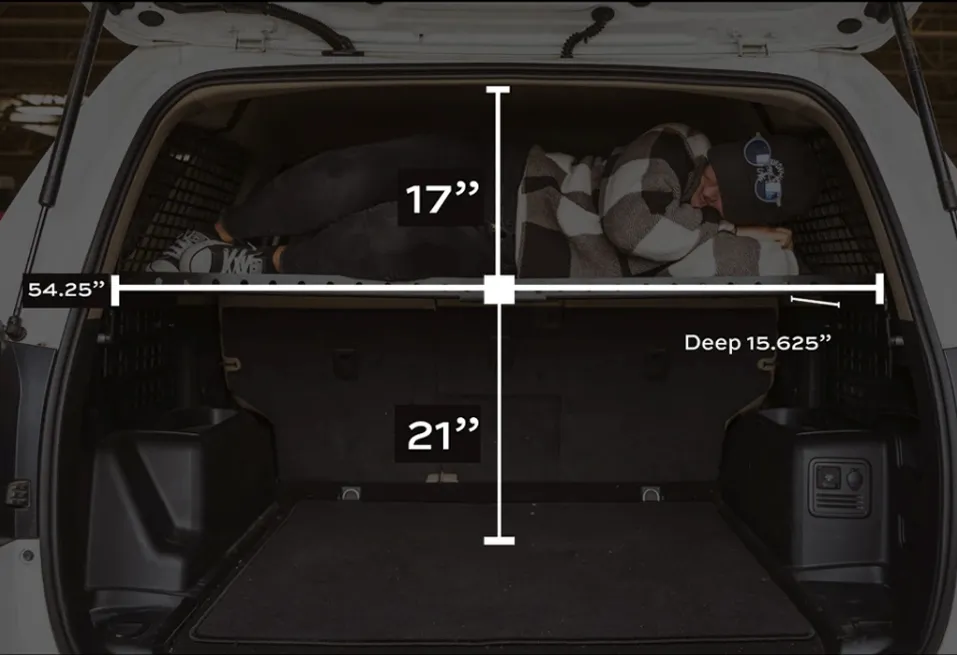 Cali Raised Interior Rear Molle Panel For 4Runner (2010-2024)