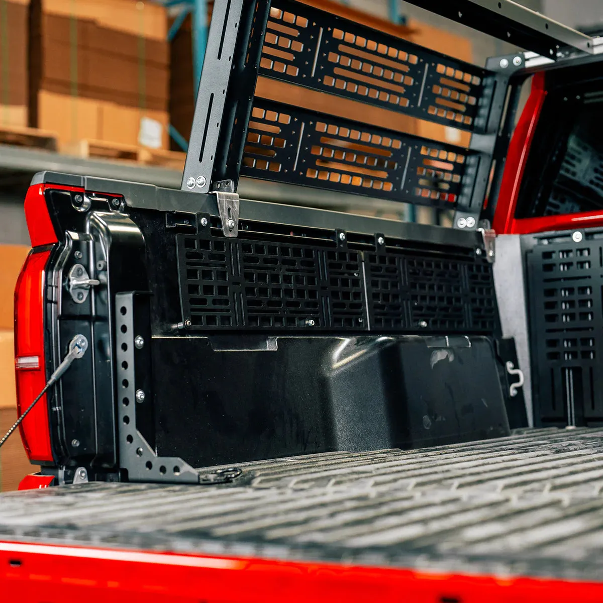 Cali Raised LED Side Bed Molle System For 2024  Toyota Tacoma