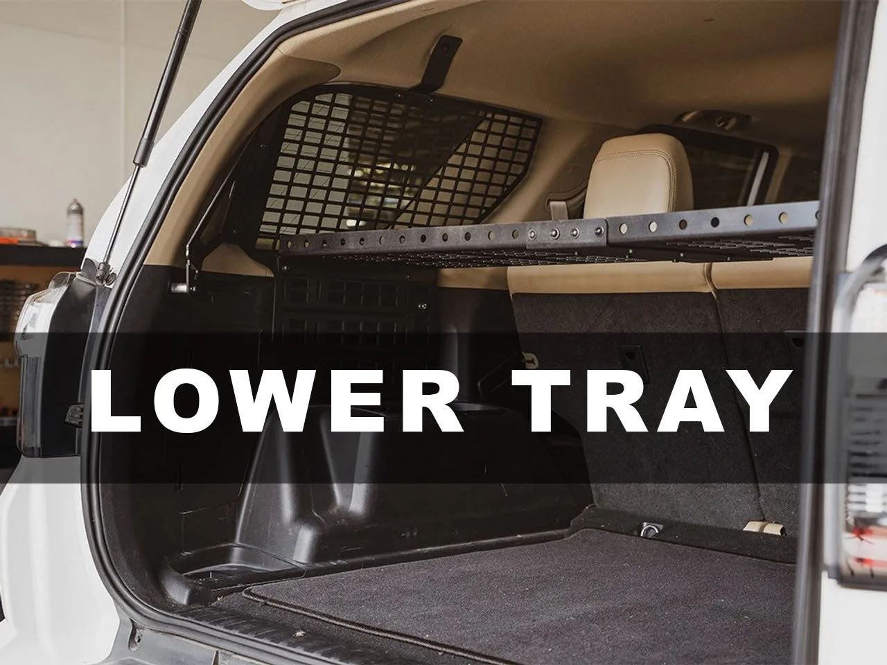 Cali Raised Rear Molle Shelves For 4Runner (2010-2024)