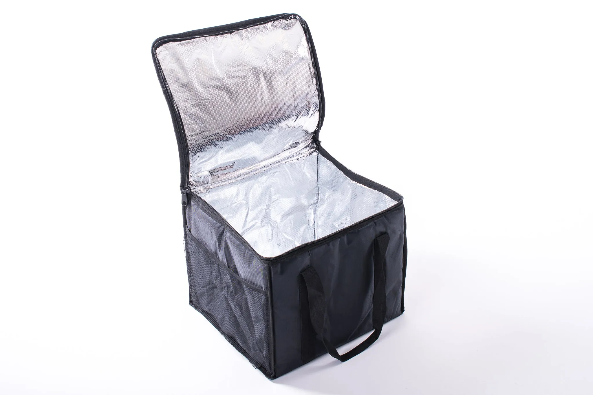 *CC1 Insulated Delivery Bags- 2 Bags- Hot/Cold Food Deliveries Bags with mesh pockets T17/T31