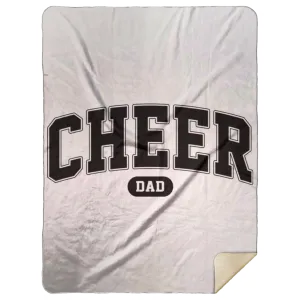 Cheer Dad MSHL Premium Sherpa Blanket 60x80
