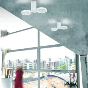 Contemporary Adjustable Rounded Ceiling Light