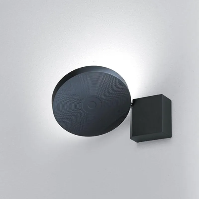 Contemporary Adjustable Rounded Wall Lamp