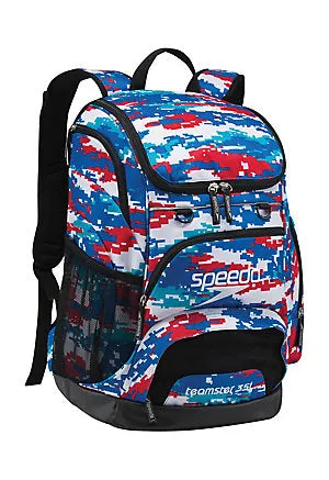 customized SPEEDO Large Teamster Backpack - 35L - With Single Name