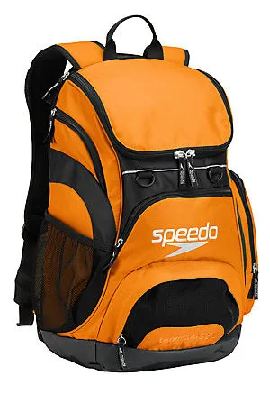 customized SPEEDO Large Teamster Backpack - 35L - With Single Name
