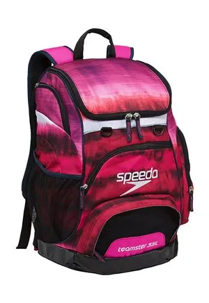 customized SPEEDO Large Teamster Backpack - 35L - With Single Name