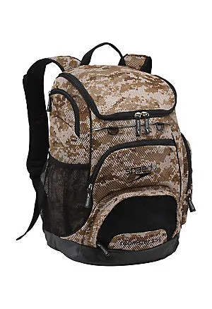 customized SPEEDO Large Teamster Backpack - 35L - With Single Name
