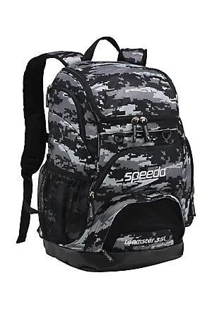 customized SPEEDO Large Teamster Backpack - 35L - With Single Name