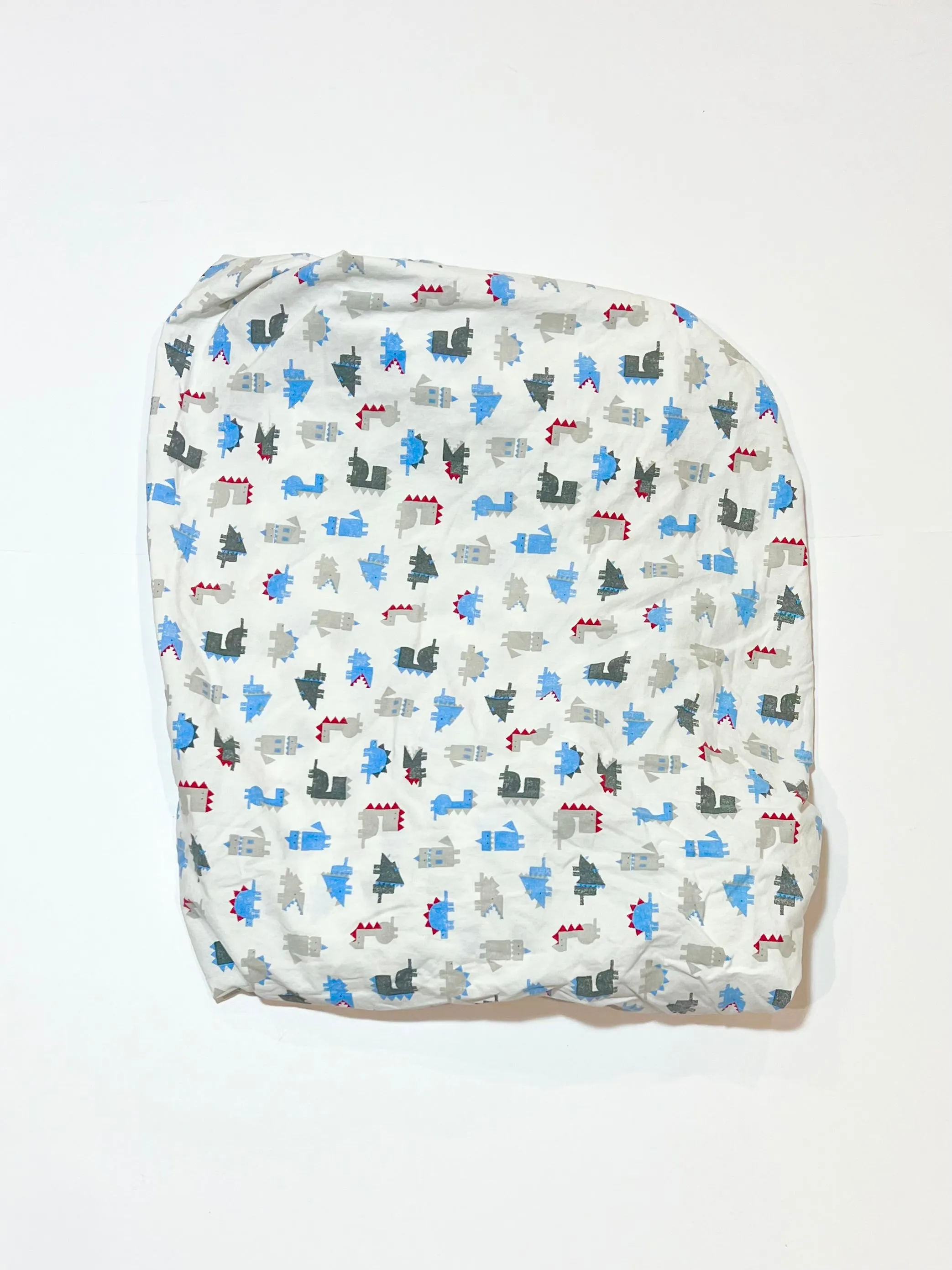 Dinosaurs fitted cot sheet