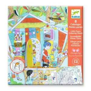 Djeco Colouring surprises - Ninas play tents