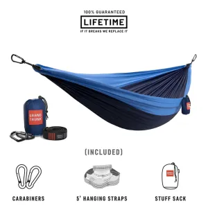 Double Deluxe Hammock with Straps