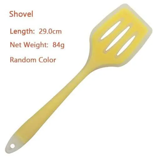 Eco-Friendly Colorful Silicone Kitchen Cooking Utensils