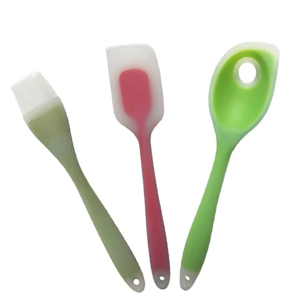 Eco-Friendly Colorful Silicone Kitchen Cooking Utensils