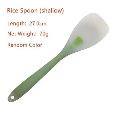 Eco-Friendly Colorful Silicone Kitchen Cooking Utensils