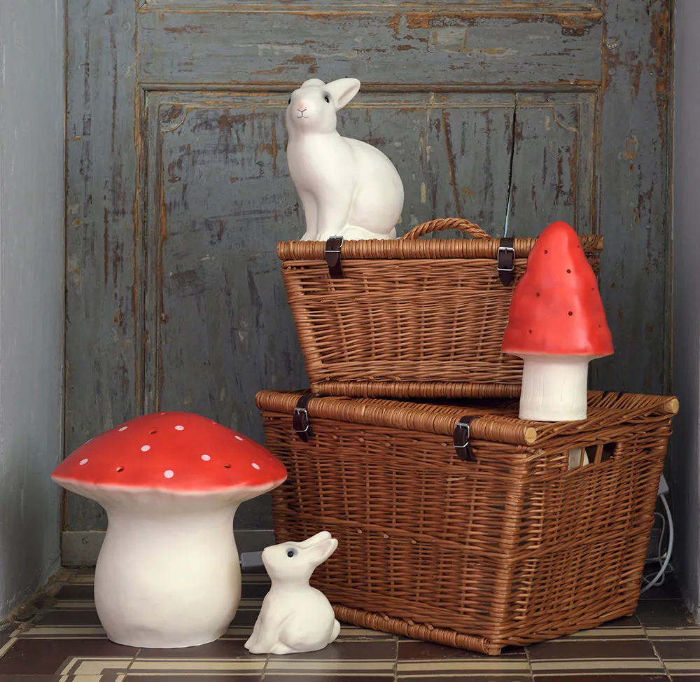 Heico Small Mushroom Night Lamp - Red