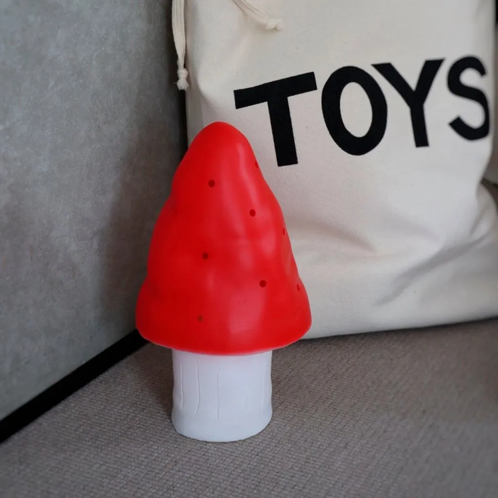 Heico Small Mushroom Night Lamp - Red