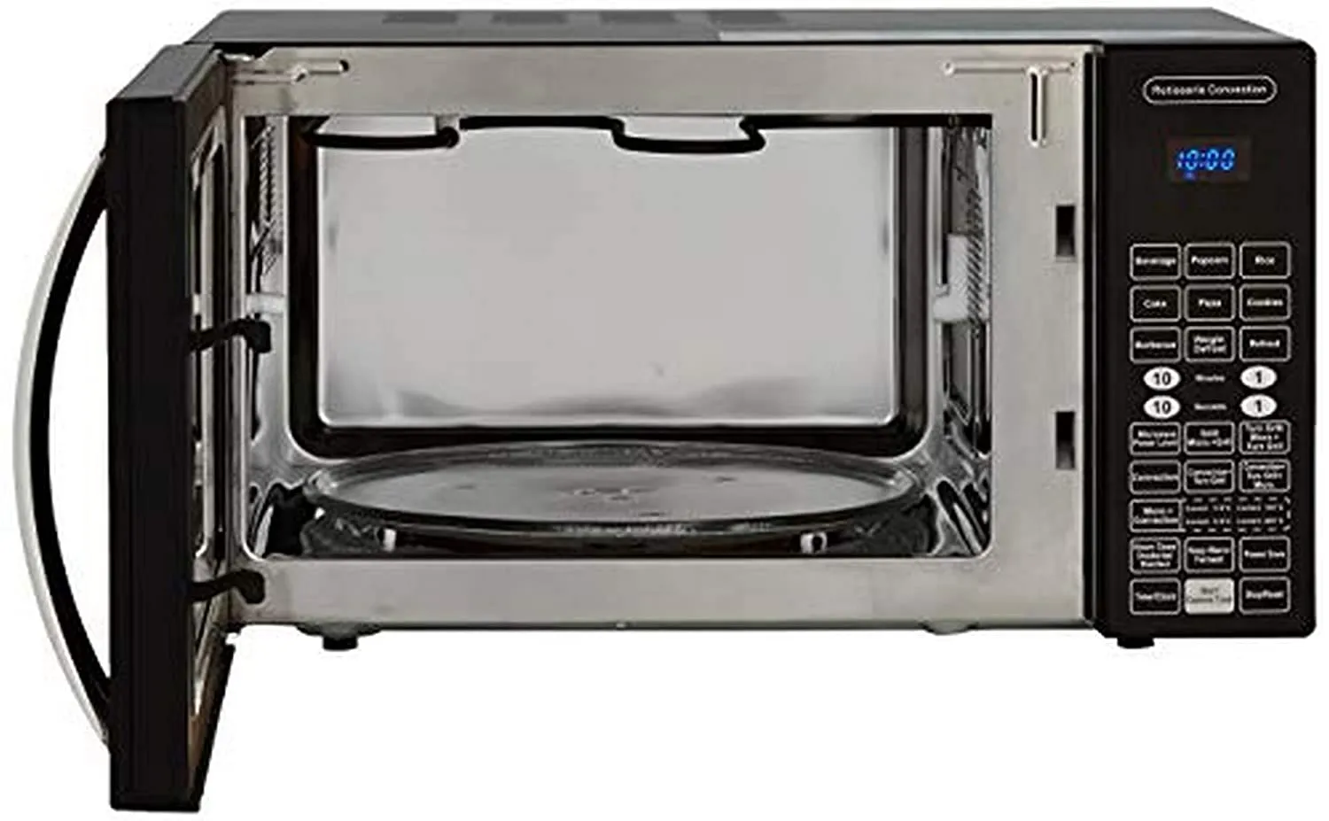 IFB 30FRC2 30 L Convection Microwave Oven (Black, Floral Design, Rotisserie, 101 Auto Cook Menus, Steam Clean, 3-Year Magnetron Warranty)