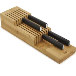 Joseph Joseph DrawerStore Bamboo 2-tier Knife Organiser