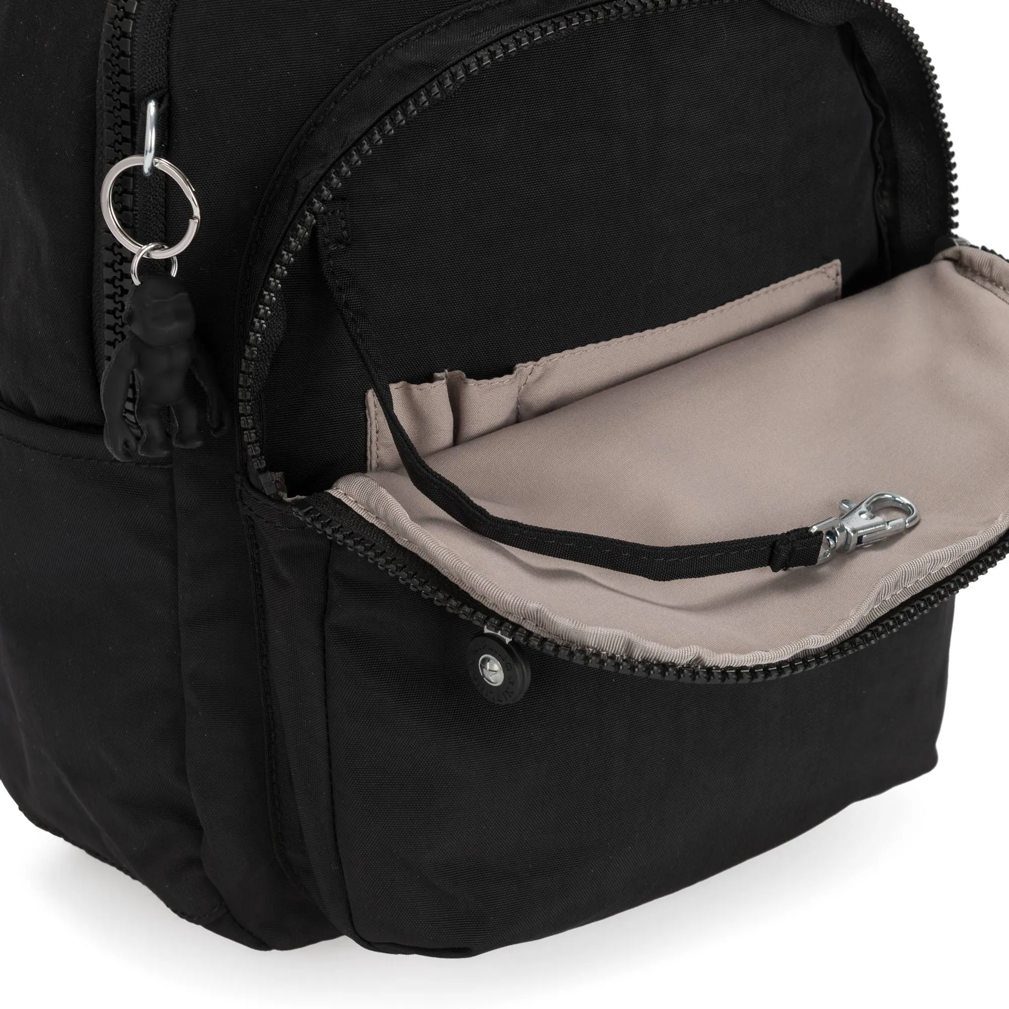 Kipling Seoul Small Tablet Backpack - Black Noir