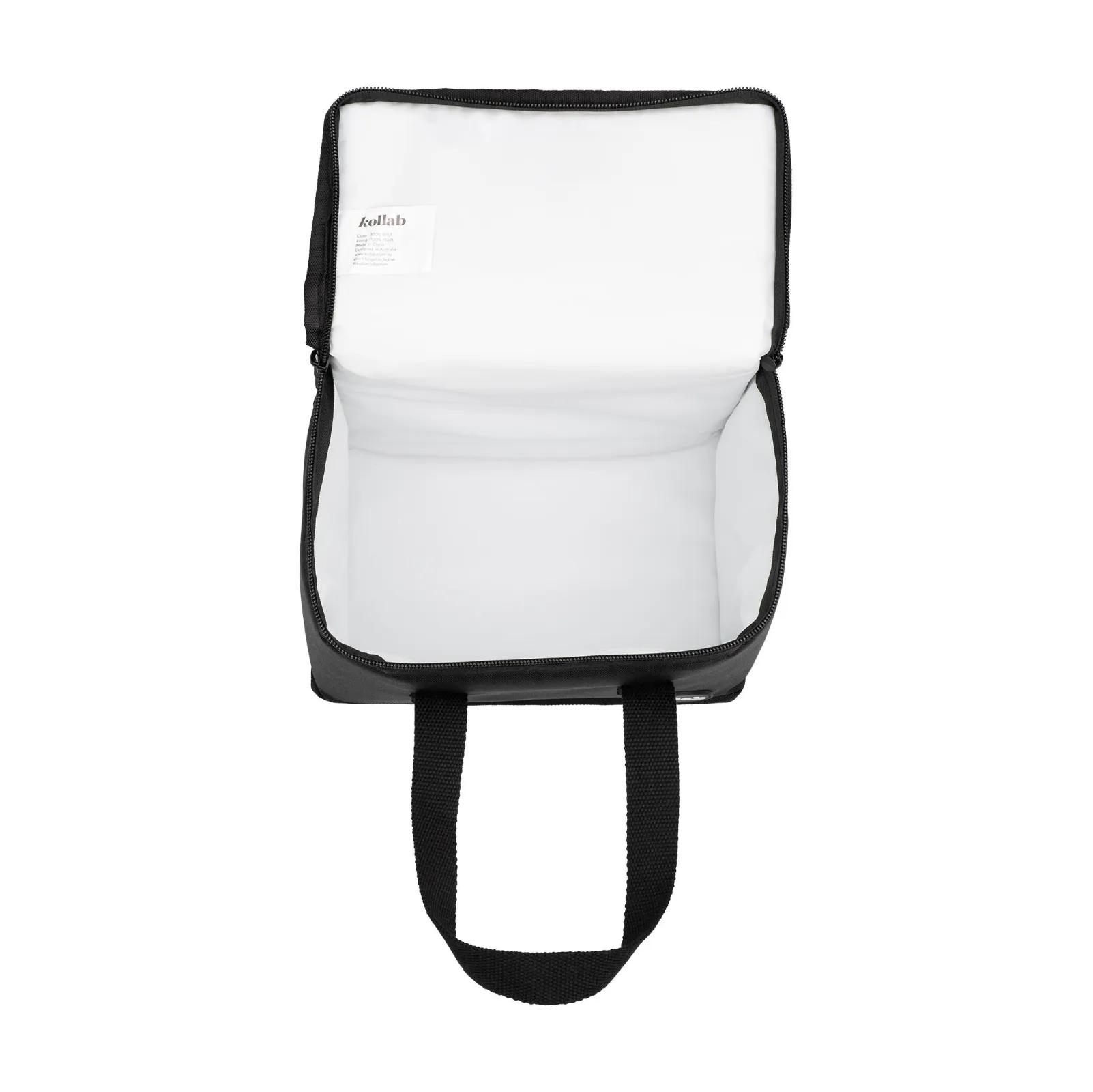 Kollab Insulated Lunch Bag - Black Black