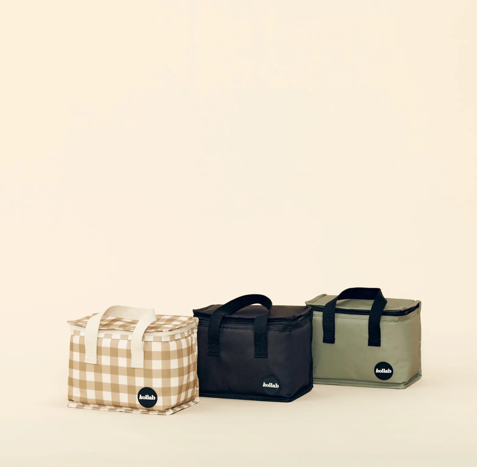 Kollab Insulated Lunch Bag - Black Black