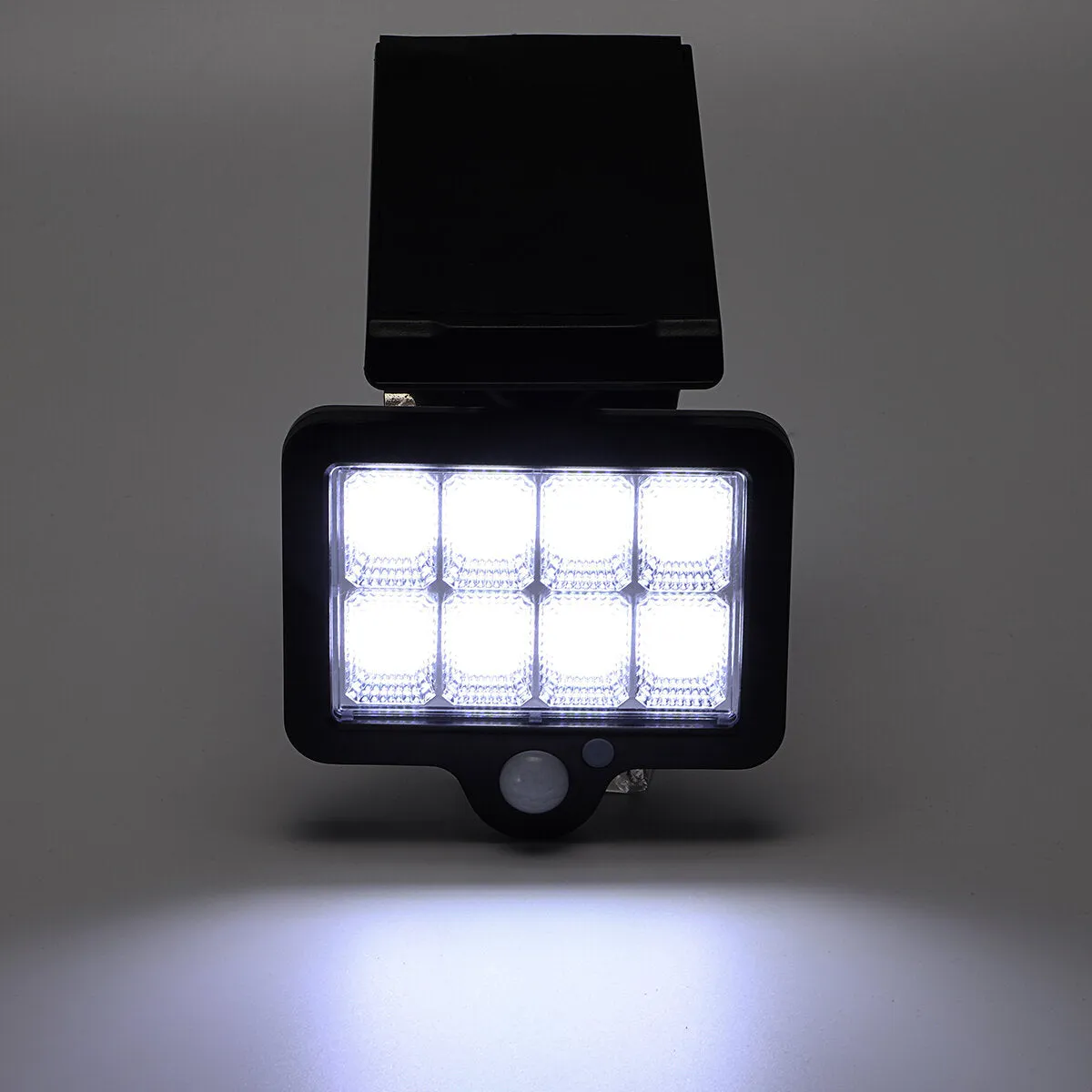 LED Solar Power PIR Motion Sensor Wall Light - 3 Modes, Waterproof, Outdoor Garden Lamp, 66LED/66COB/120COB/128COB/140COB