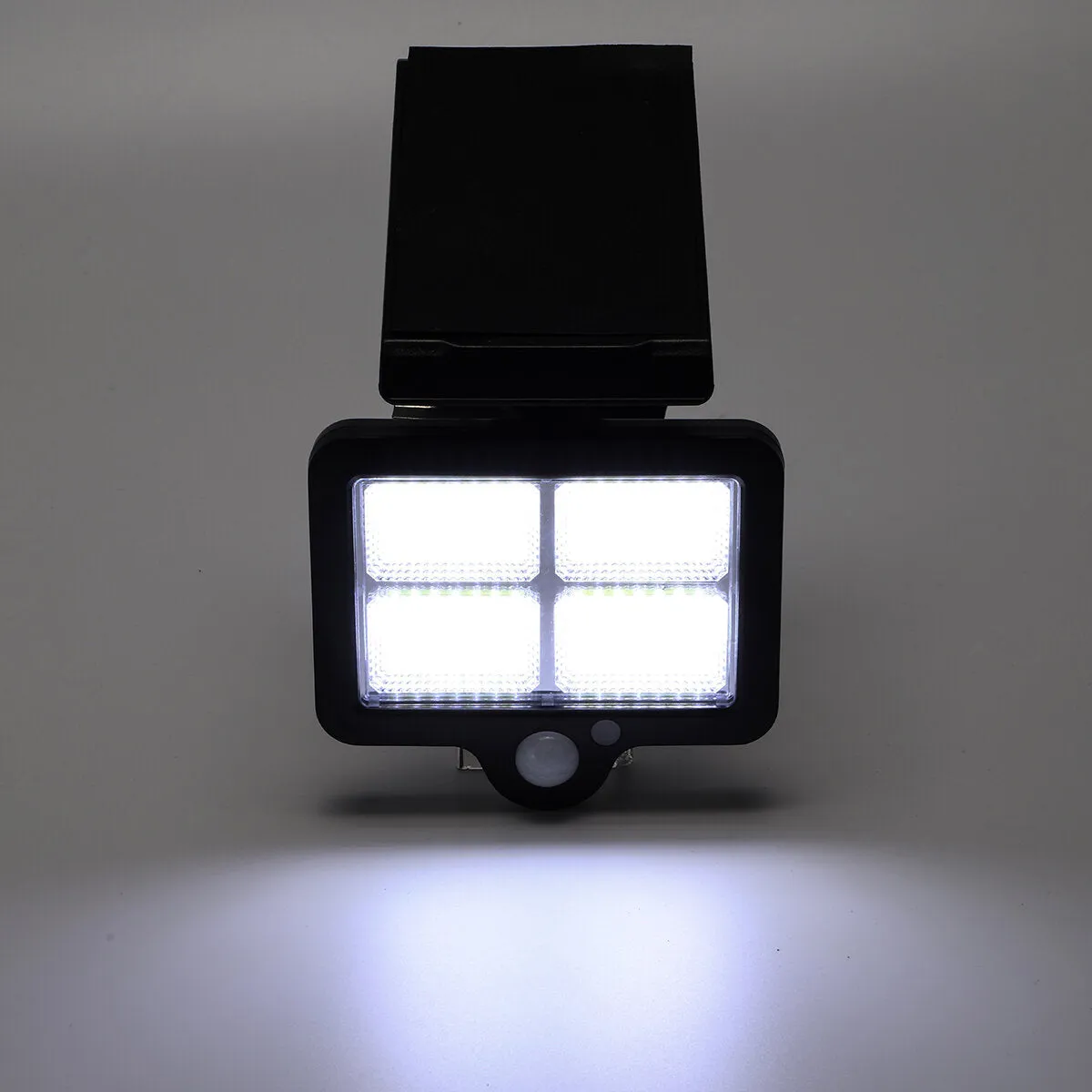 LED Solar Power PIR Motion Sensor Wall Light - 3 Modes, Waterproof, Outdoor Garden Lamp, 66LED/66COB/120COB/128COB/140COB