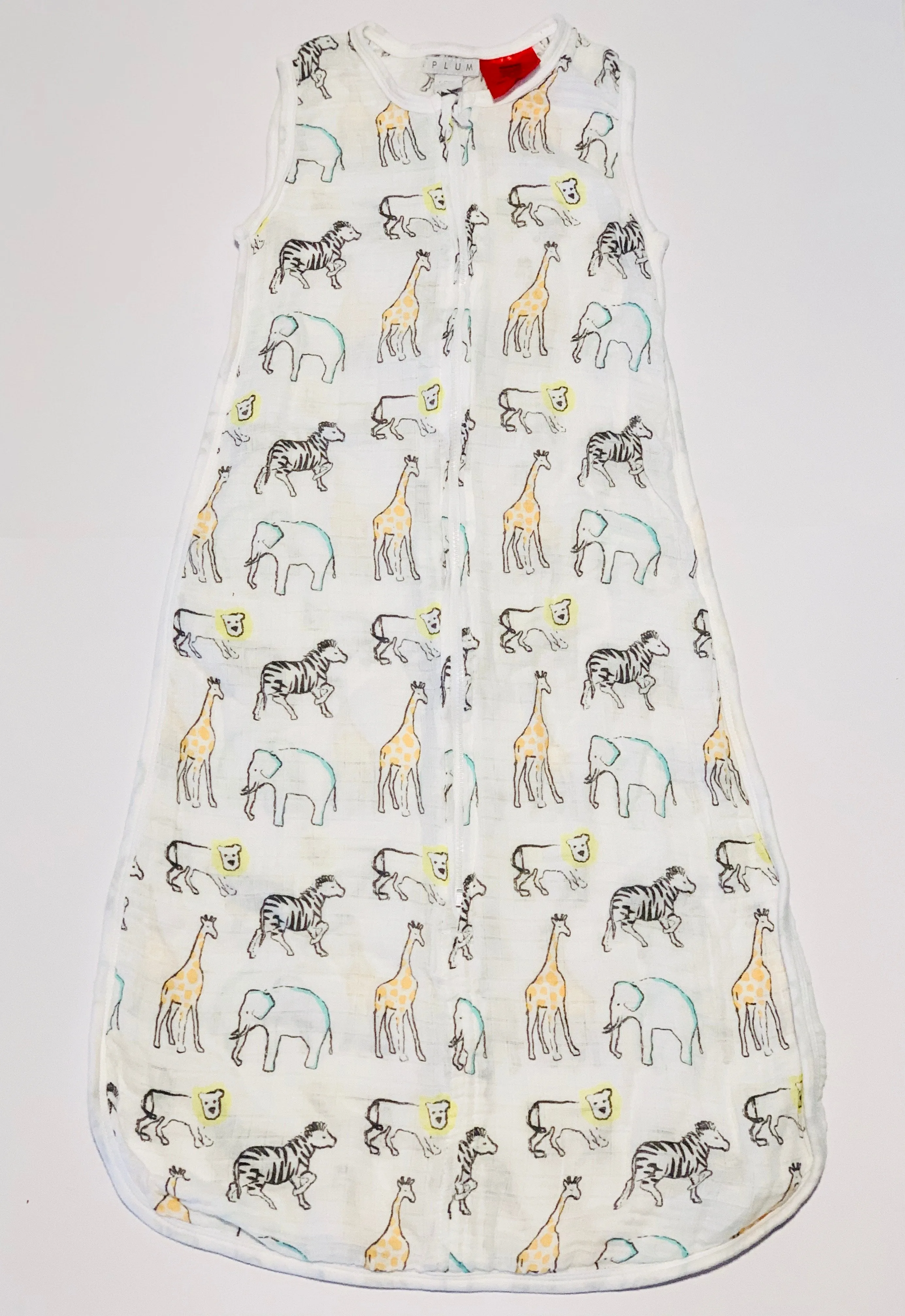 Light muslin sleeping bag 0.5 tog - Size 6-18 months