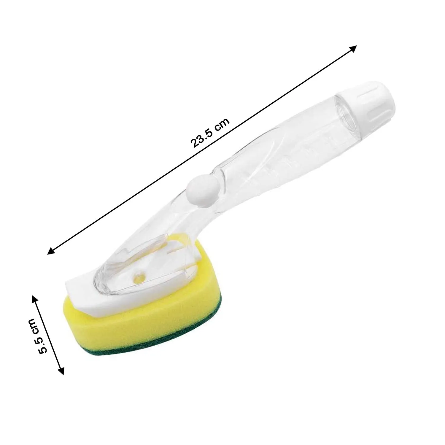 Liquid dispensing Scrub widely used for washing and cleaning utensils and all kitchen stuff to make them again clean and shiny.